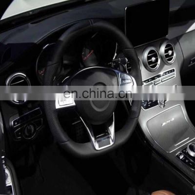 Automotive Parts Steering Wheel Cover For Benz A C E A S GLC GLE GLS Class upgrade AMG Steering Wheel Cover