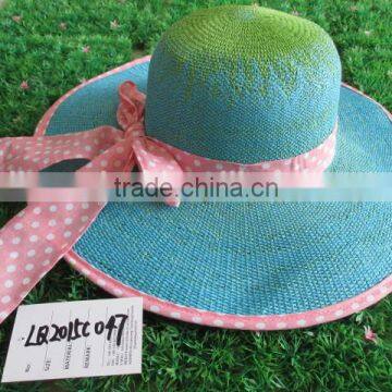 Green Girls Beach Floppy Hat Hot Sale