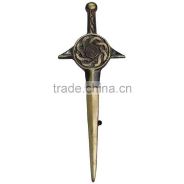 Scottish Kilt Pin In Antique Finished Made Of Brass Material