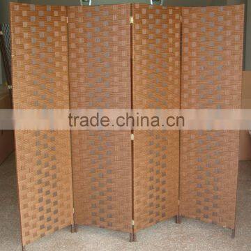 decorative wholesale handmade woven cheap make folding screen decorative room dividers