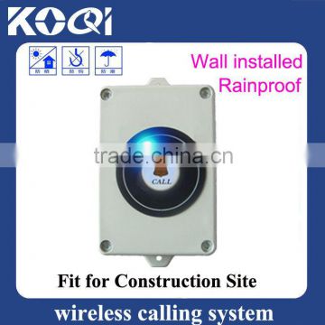Wireless Elevator Emergency Call Button K-L for Construction Site