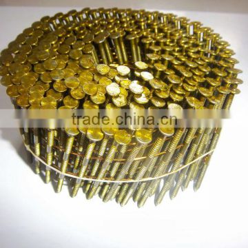 wire weld wooden pallet coil nail / Pallet Wire Coil Nail