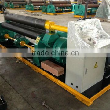 China manufactruer W11 three roller symmeterical bending machine rolling machine W11-20*2000