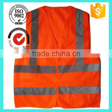 wholesale price multi pockets reflective work vest for man without sleeves
