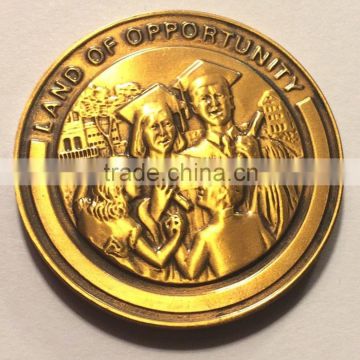 low price Top Quality custom METAL coin different countries Cheap price custom die cast alloy indian coin souvenires