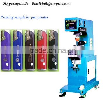 lighter pad printing machine lighter printing machine lighter logo pad printer tampo printing for lighter LC-PM1-100T