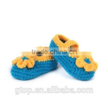 Wholesale Baby Handmade Crochet Shoes Supplier for 1-10 months old S-0023