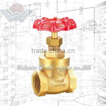 WD-5105 Brass Gate Valve With Thread Ends