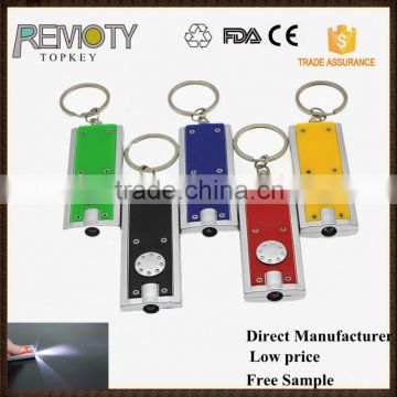 Factory direct sale led keychain light