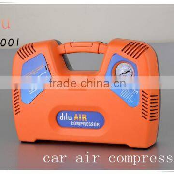 150 psi fantastic car air compressor, 12v portable air pump, 85L/min air inflator case