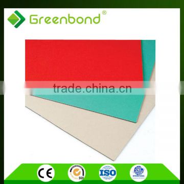 Greenbond high gloss fireproof decorative panel scaffolding panel