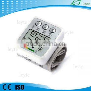 JZK-002B CE medical electronic wrist blood pressure monitor