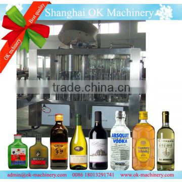 OK-018 Glass bottle wine filling machine ( metal cap )(CC-1)