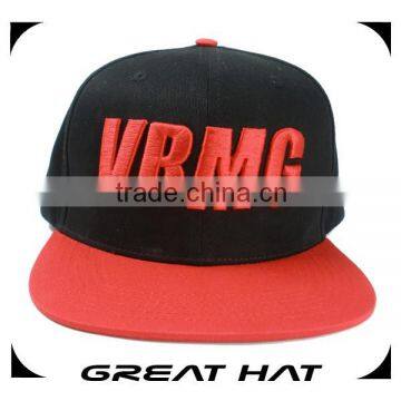 Latest Hot Selling 3D embroidery Fitted Snap Back Sport Cap