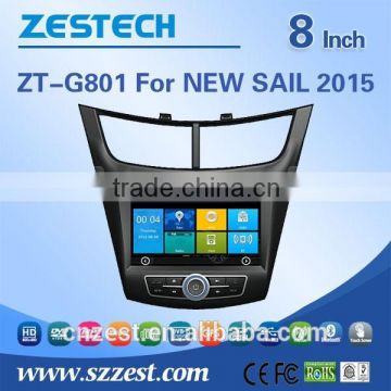 HD digital touch screen in dash car dvd player for Chevrolet NEW SAIL 2015