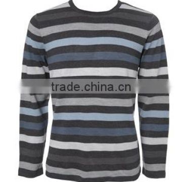 Mens Organic Cotton Stripe Sweater