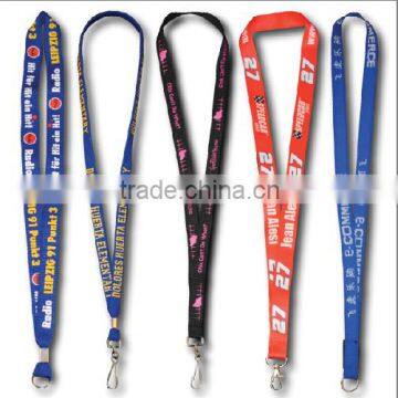 Nylon lanyard material single custom lanyard manufacturer