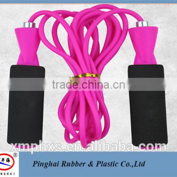 Wholesale Skipping Jump Rope With Foam Handle,Adjustable Exercise Skipping Ropes