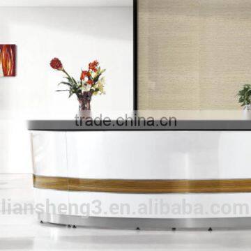 Hot sale beauty salon reception counter office furniture reception table