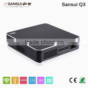 Newest 854*480 DLP led pico projector with CE ROHS FCC BIS projector