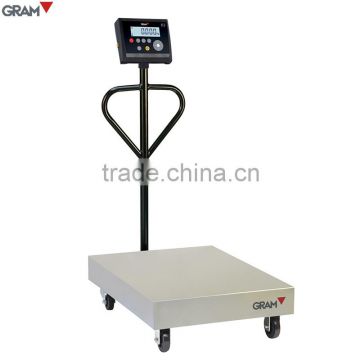 Hot Sales RABBIT Electronic Weighing Scale with Moving Wheels - 300kg / 50g