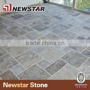 Newstar silver travertine pavers