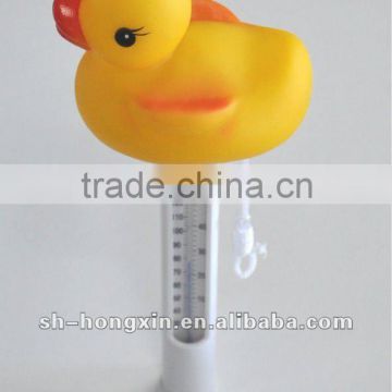 Duck swimming pool water thermometer