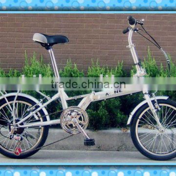 16INCH HI-TEN STEEL SINGLE SPEED FOLDING BIKE/BICYCLE