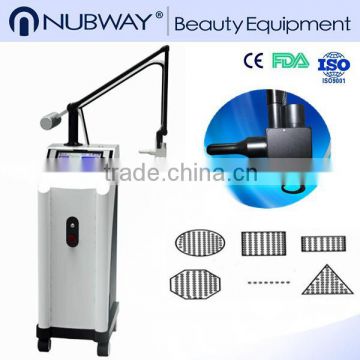 professional 10600nm 40w scar removal medical co2 fractional lasers with vaginal head