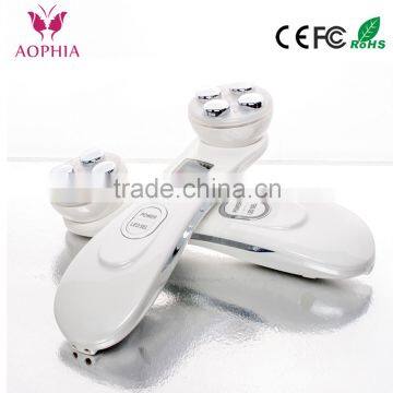AOPHIA Face Lift Skin Care RF/EMS and 6 colors LED therapy Facial beauty machine