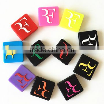Wholesale good quality colors RF silicone tennis string dampeners, squash racket dampeners, shock absorbers