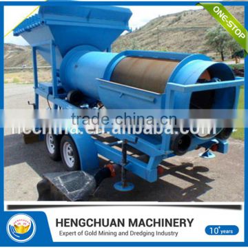 Modern design Small Scale Gold Processing Equipment / Mobile Gold Machine with CE&ISO