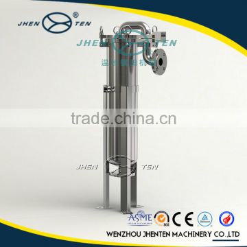 Low price stainless steel top entry bag filter