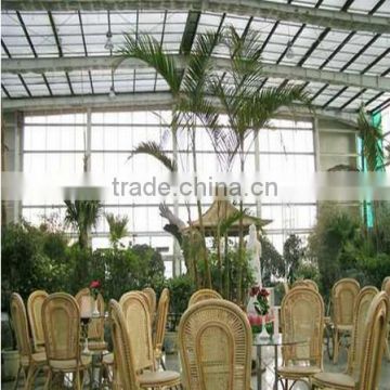 5 Years Warranty Double Wall Plastic Polycarbonate Agriculture Greenhouse For Sale