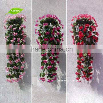 GNW FLV06 Artificial Plastic Hanging Flower Wreath wholesale for home, hotel decoration