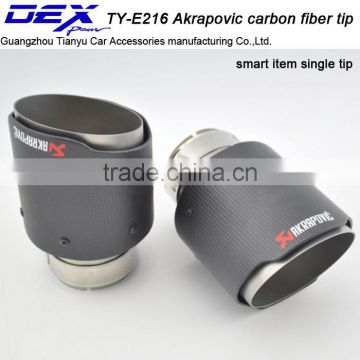 China good quality akrapovic carbon fiber exhaust muffler