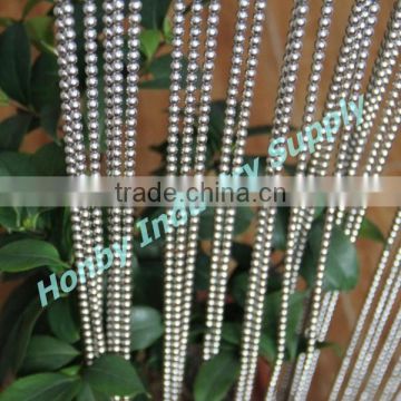 Decorative Project Seductive 6mm Metal Silver Ball Chain Curtain
