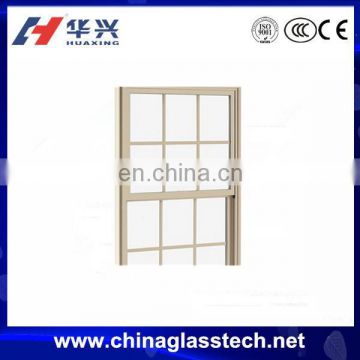 CE certificate double hung aluminium window with grills