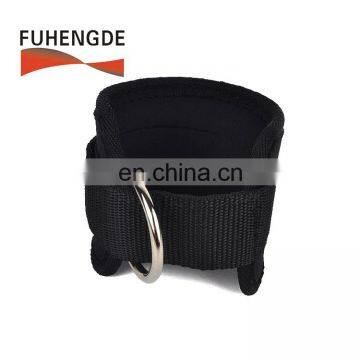 Wholesale Adjustable Strength Training Weight lifting ankle Straps With Strong Hook Loop Fastening