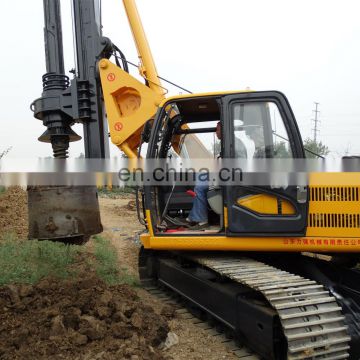 drilling foundation pile machine
