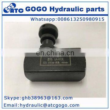 Hydraulic speed control valve, hydraulic control valve LA - H10L H8L H16L H25L H32L