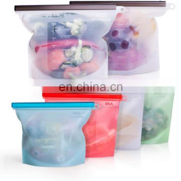 Reusable Silicone Food Storage Bags, Airtight Seal Food Preservation Bags, Food Grade Versatile Preservation Bag