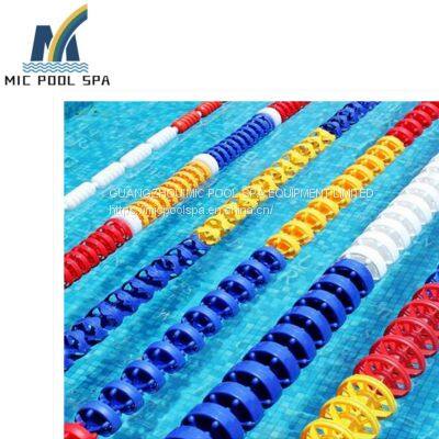 Customizable anti-corrosion Above water floating dividing line pool competition accessories Swimming Pool Lane Rope
