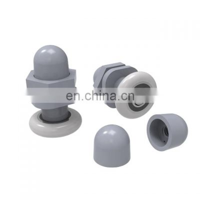 Shower Cabin Accessories Plastic Material Glass Sliding Door Pulley