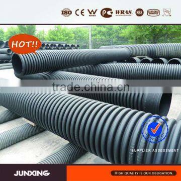 flexible sewer pipe/hdpe pipe for sewage/corrugated plastic pipe price