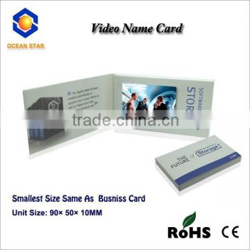 2.4 inch lcd screen digital video business card