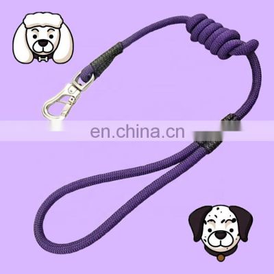 rope dog walking leash with safe hook durable and practical