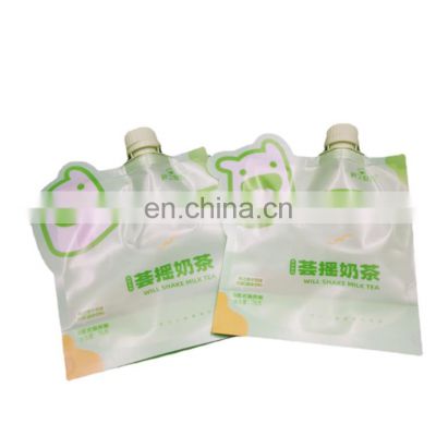 Hot Sales Easy To Carry Stand Up Pouch Liquid Packaging - Juice Stand Up Aluminum Spout Pouch