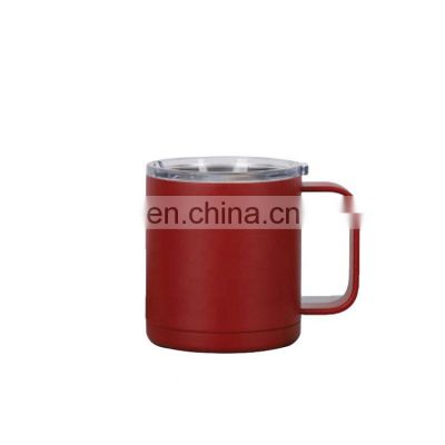 Cheap Price 10oz 12oz 14oz Stainless Steel Travel Mug with Handle