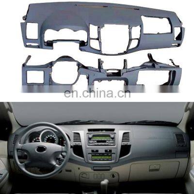 Maictop car accessories interior kit Plastic Dashboard For 2005-2015 Hilux Vigo Dash Board Panel